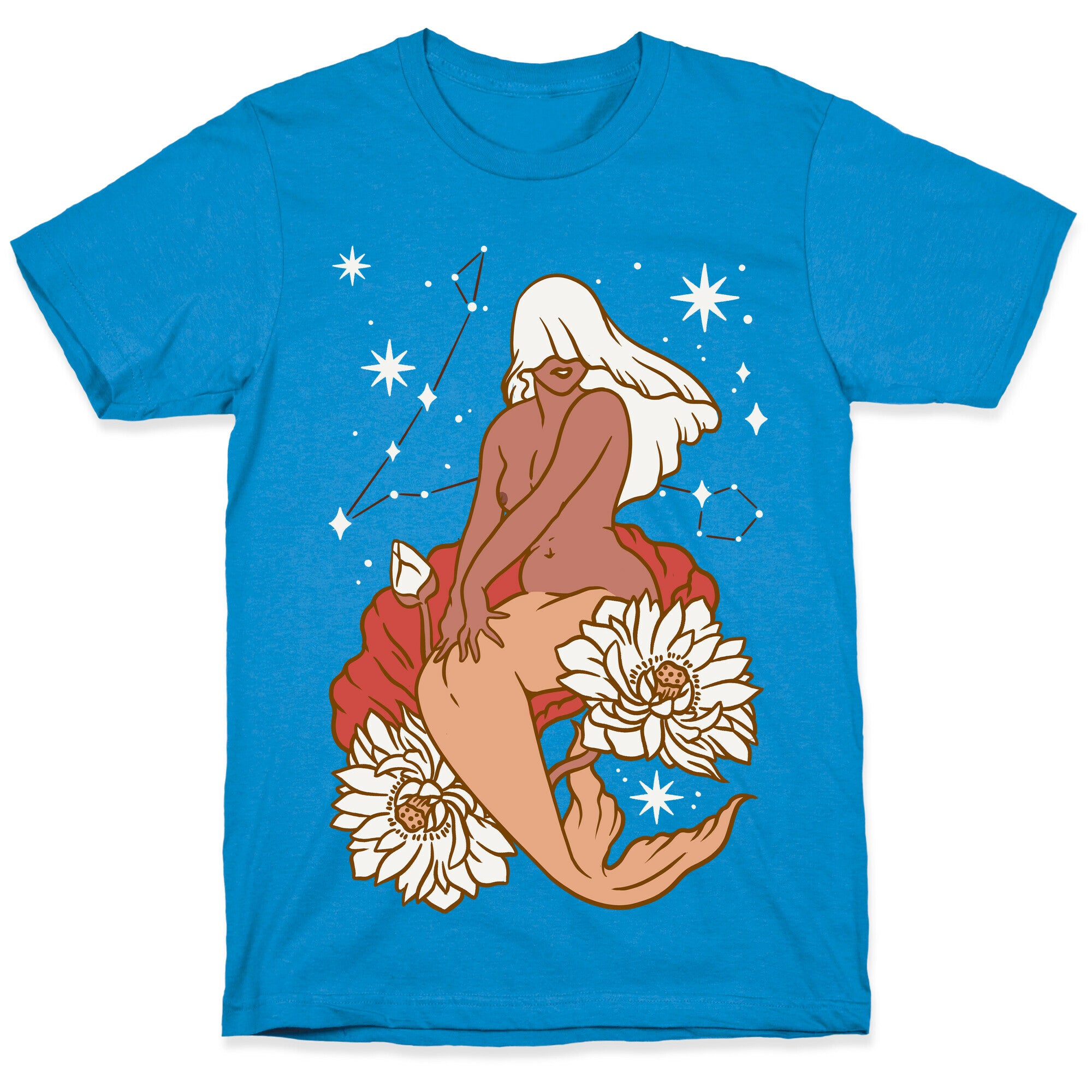 Zodiac Pinup Pisces T-Shirt